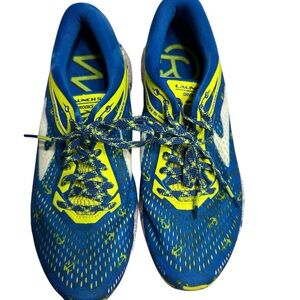 Brooks Blue and Yellow Running Shoes